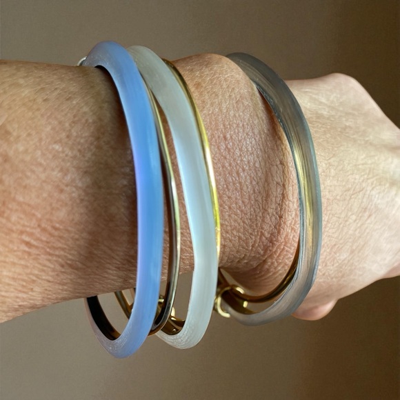 Alexis Bittar liquid metal paired bangles - Picture 12 of 15